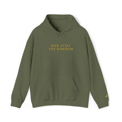 'Seek First the Kingdom' Black Pullover
