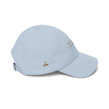 Seek First The Kingdom Dad Cap