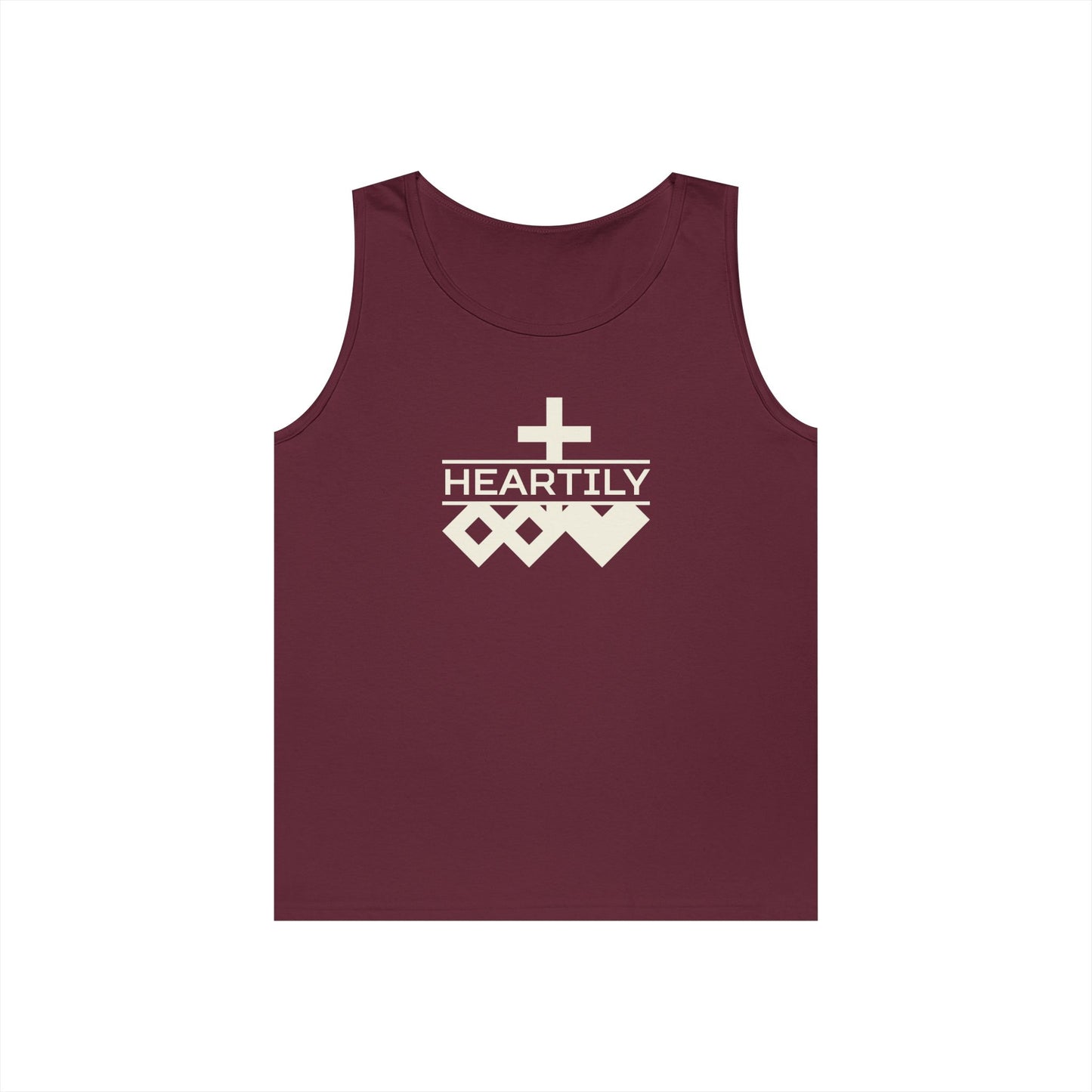 Unisex Heartily Logo Tank Top