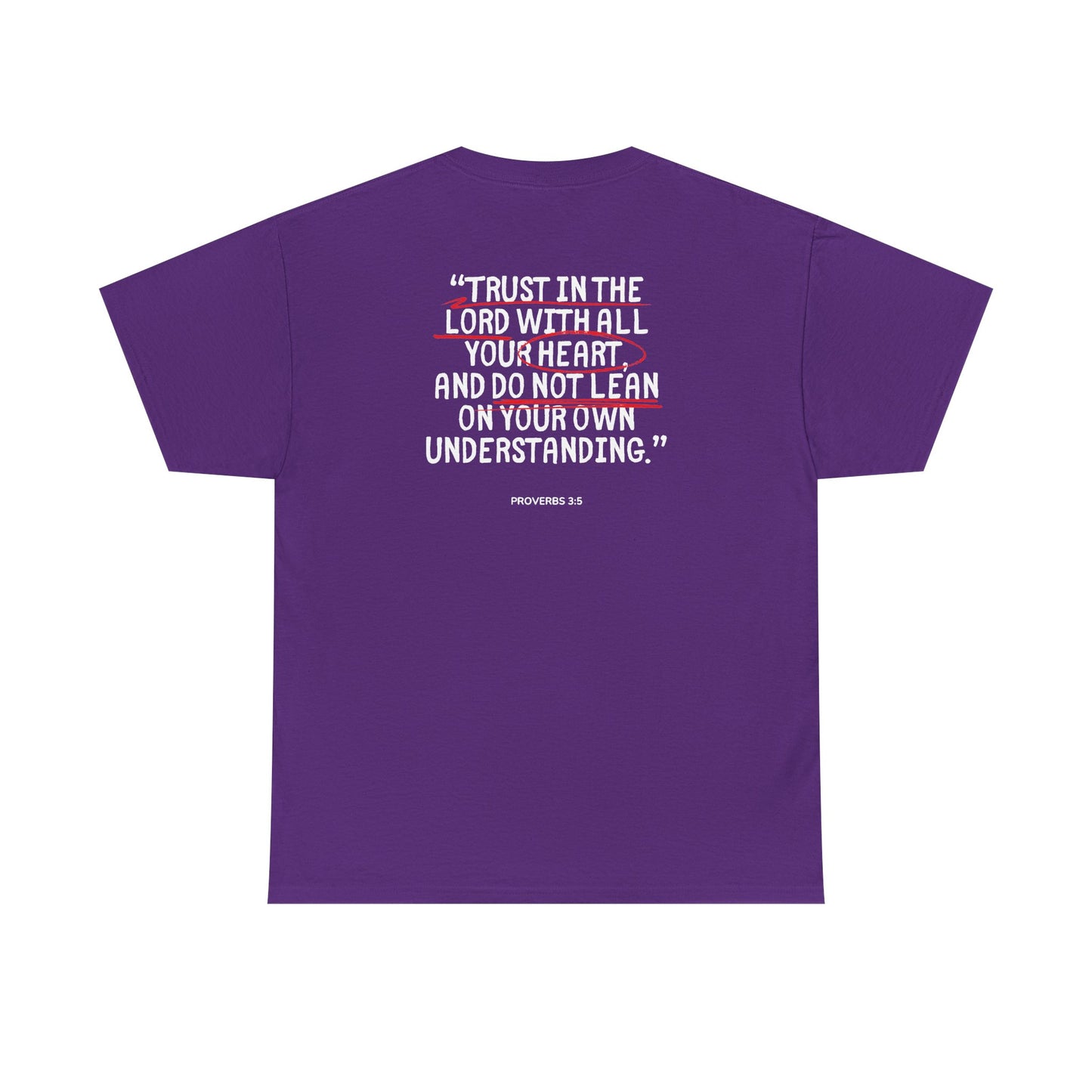 Proverbs 3:5 Bible Verse T‑Shirt