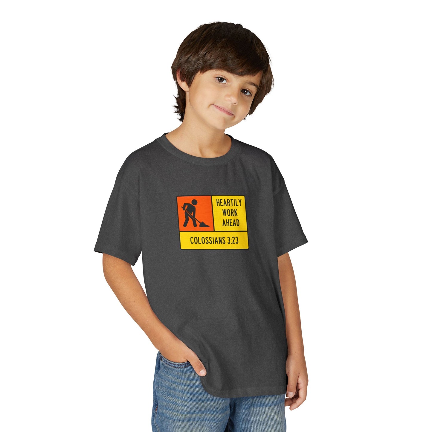 Construction Sign Youth T-Shirt