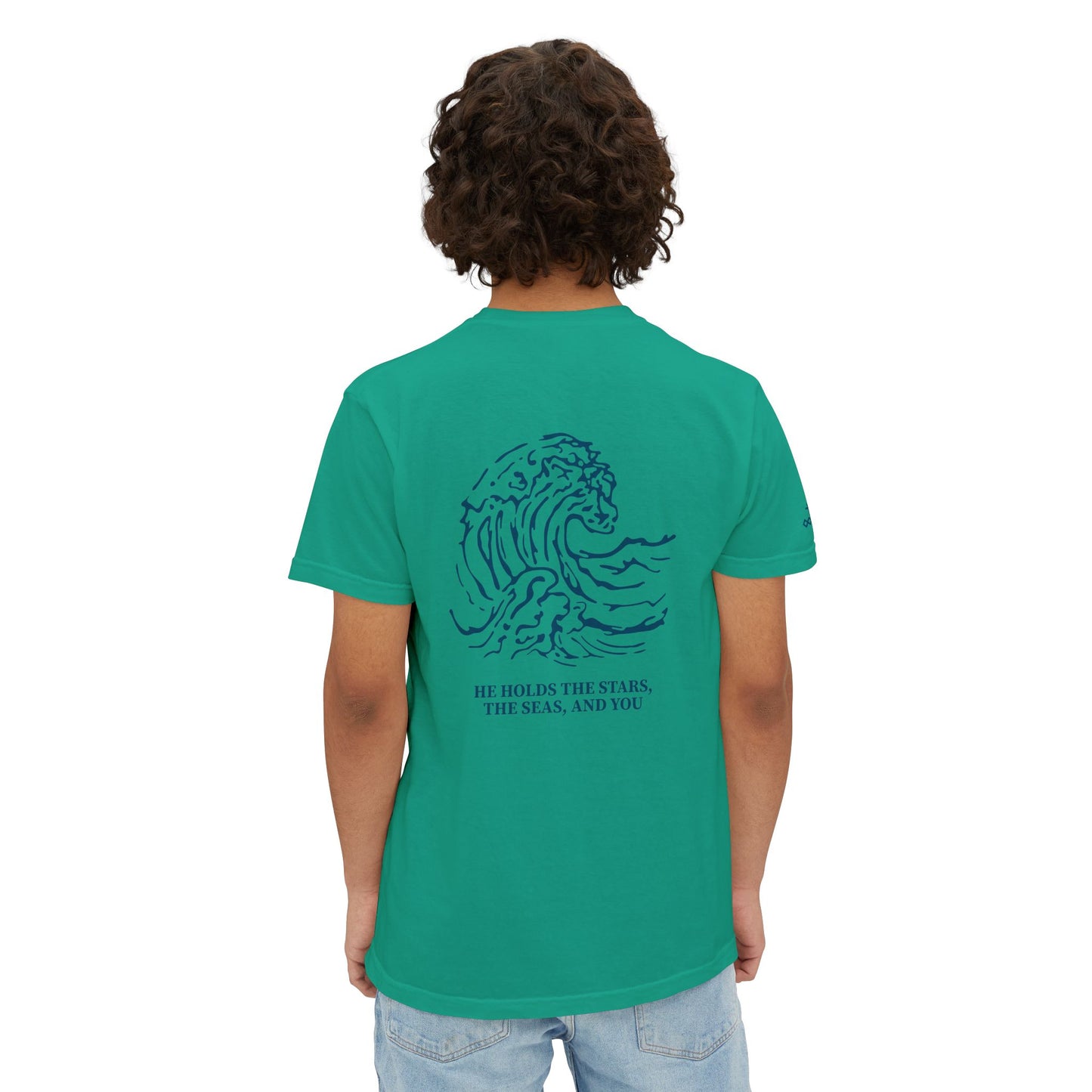 Quote & Graphic Pocket T-Shirt