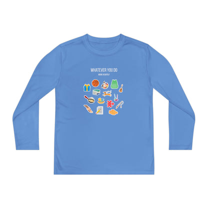 'Whatever You Do' Youth Long Sleeve Tee