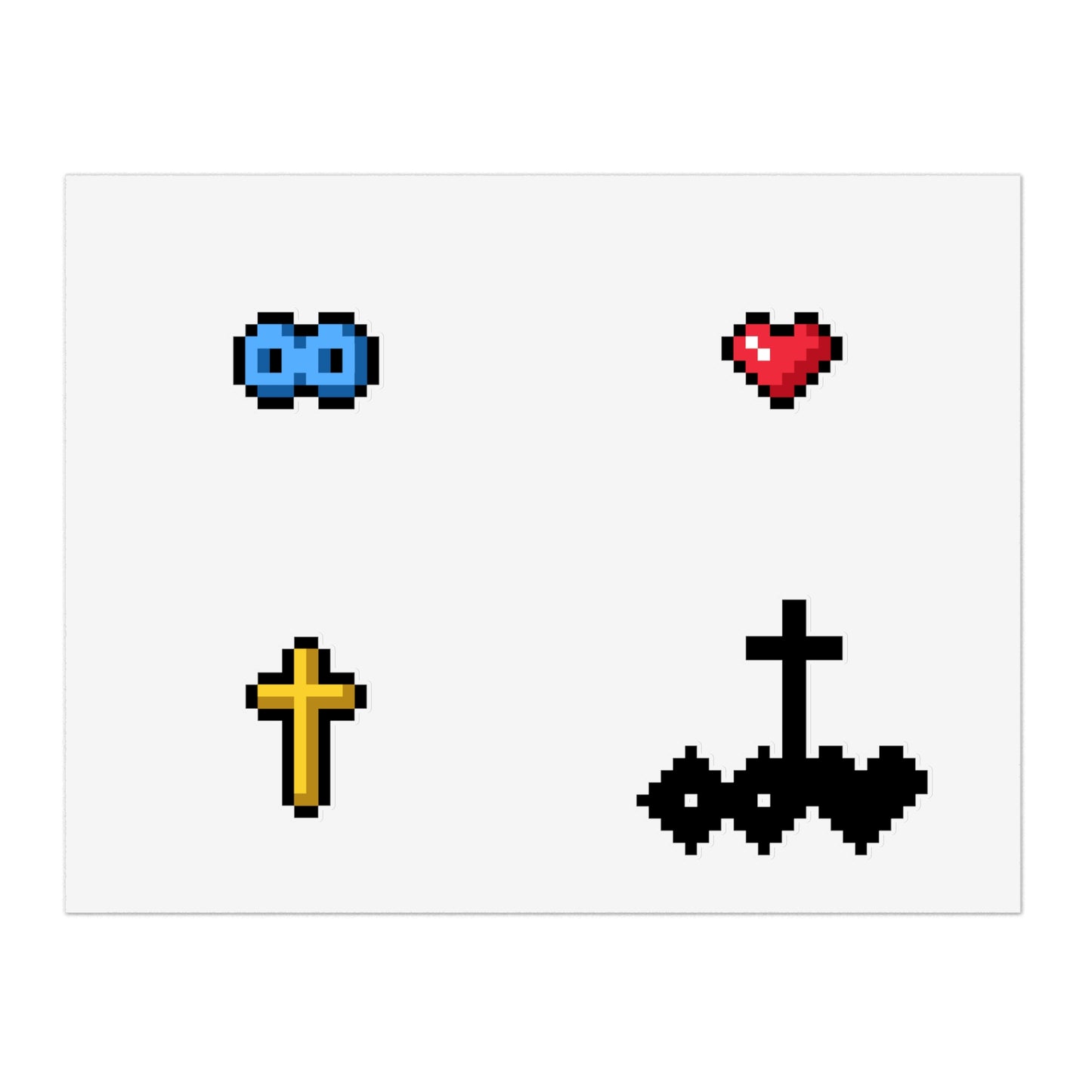 Pixel Heartily Icon Sticker Pack