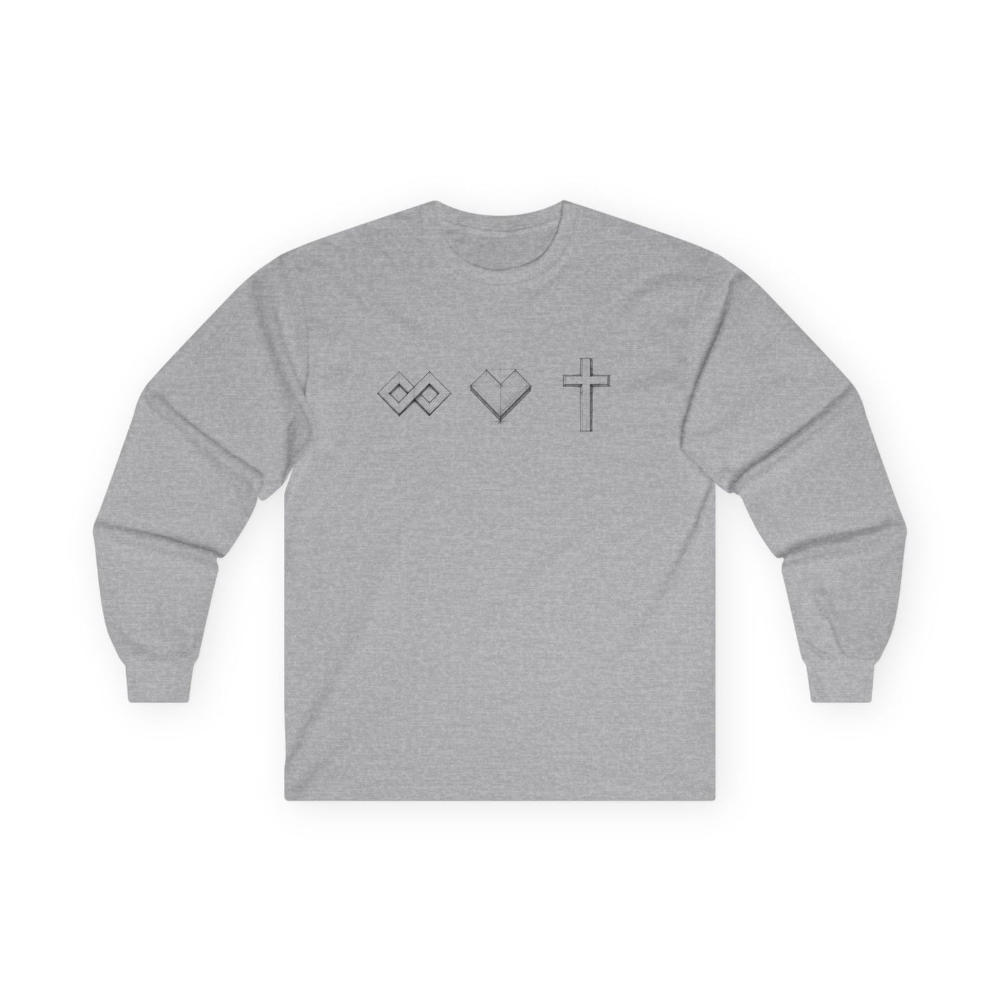 Heartily Icon Sketch Long Sleeve Tee