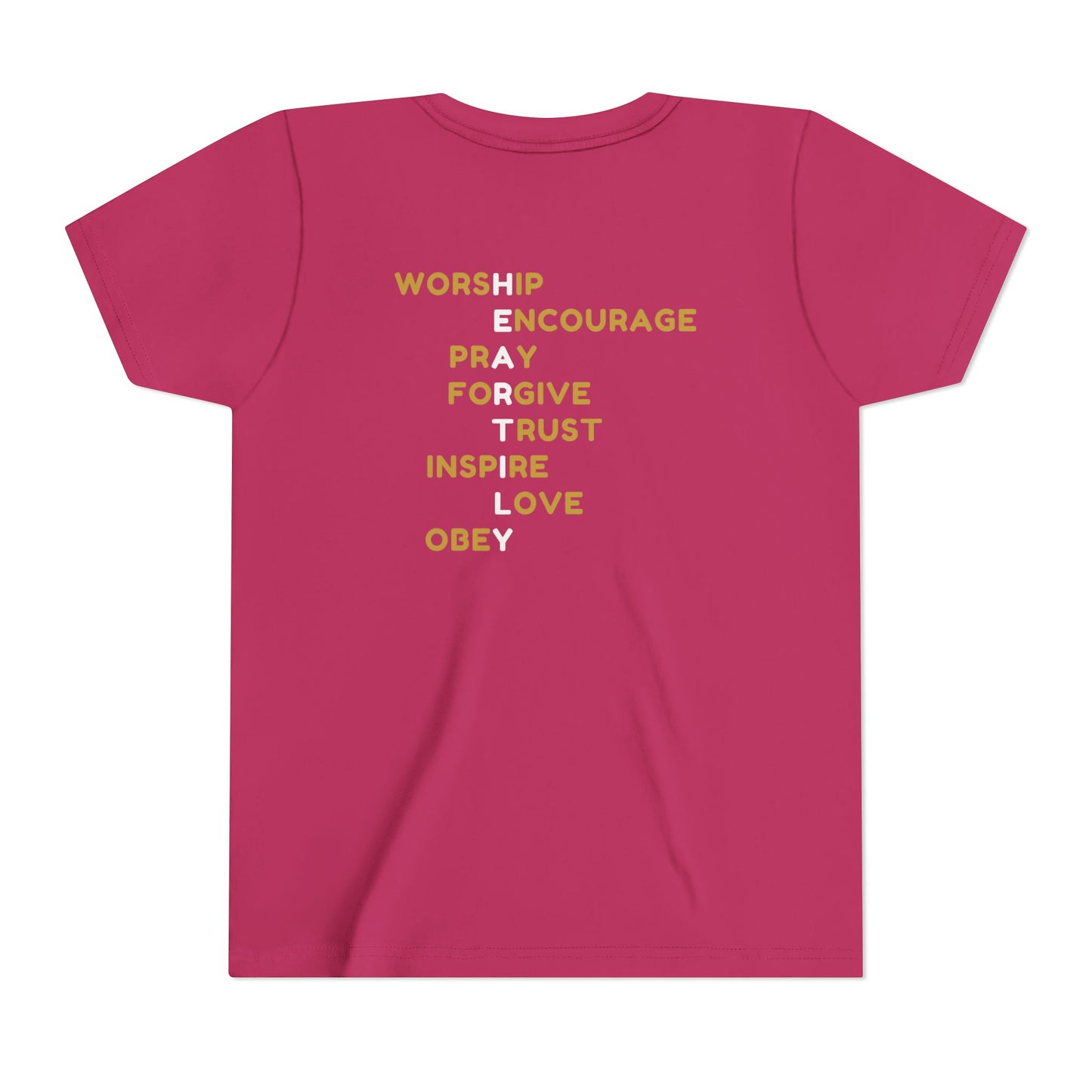 Heartily Words Youth Tee