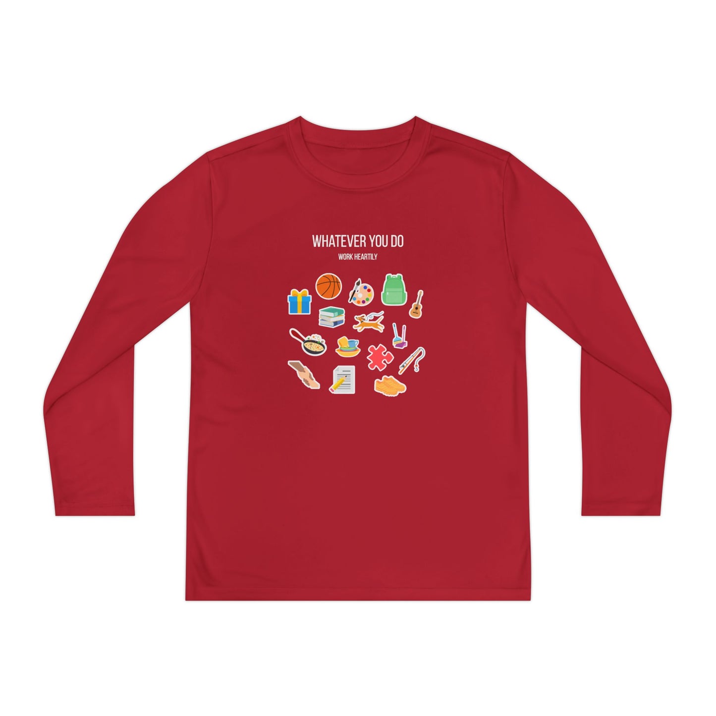 'Whatever You Do' Youth Long Sleeve Tee