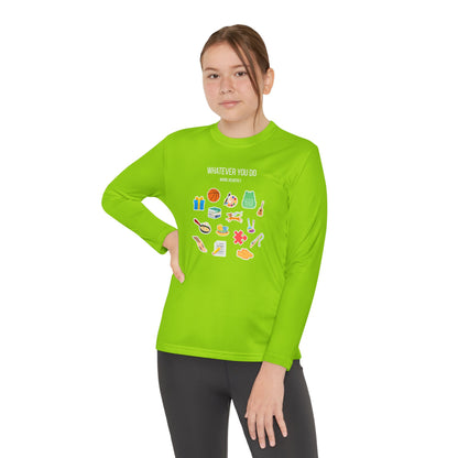 'Whatever You Do' Youth Long Sleeve Tee