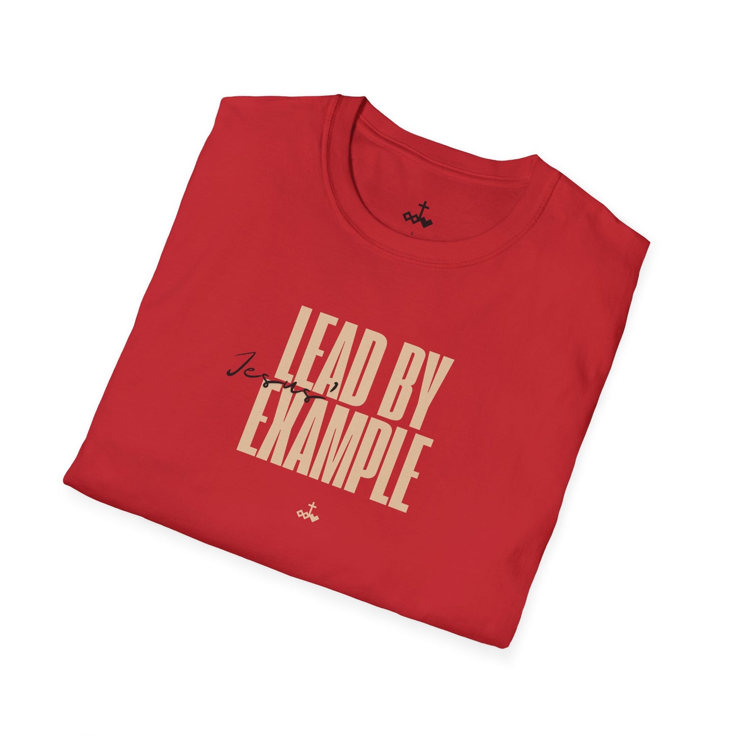 Lead by Jesus' Example Unisex Softstyle T-Shirt