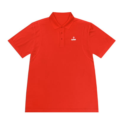 Men's Performance Polo Shirt with Logo