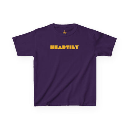 Retro 'Heartily' Kids Tee