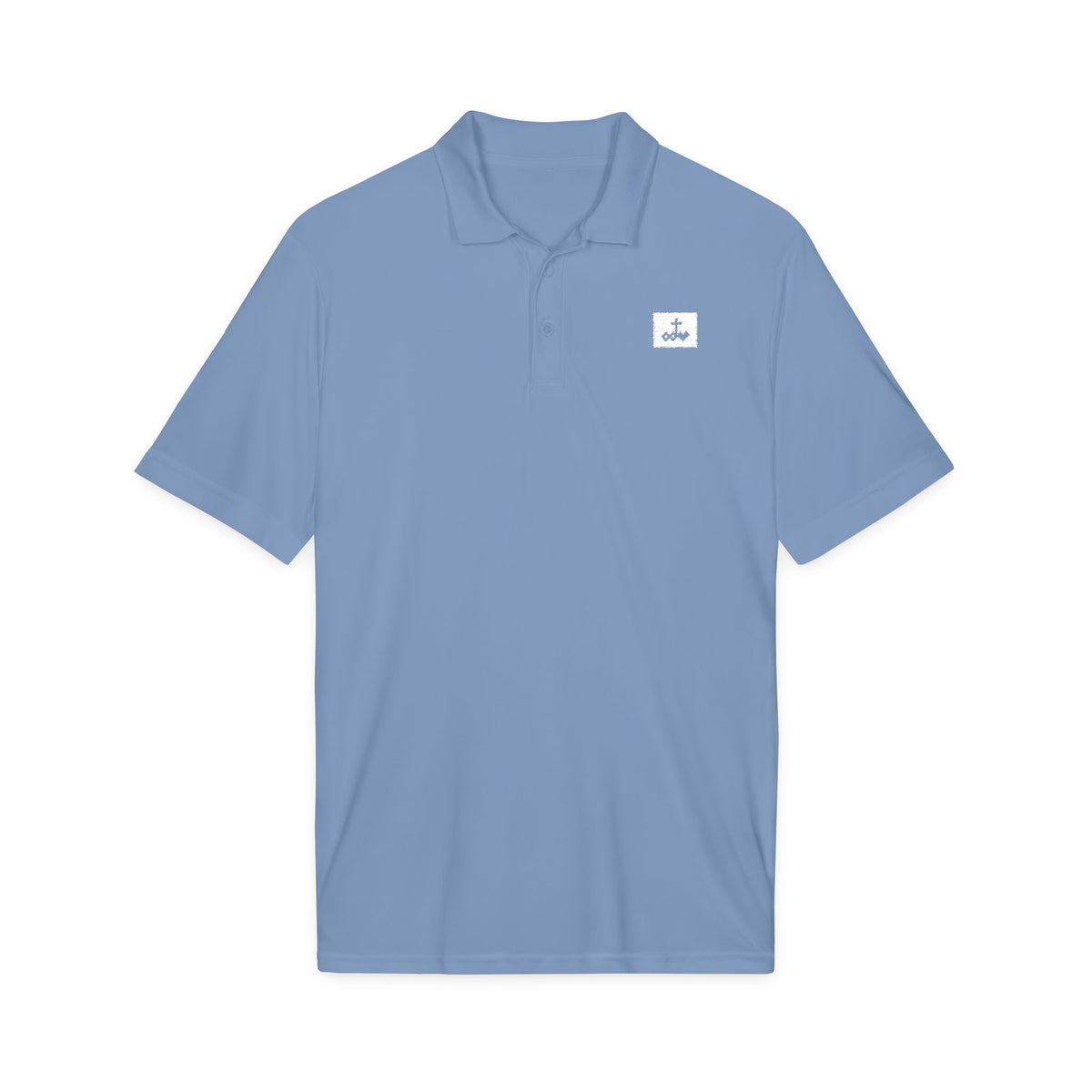 Men's Performance Polo with Small Left-Chest Logo
