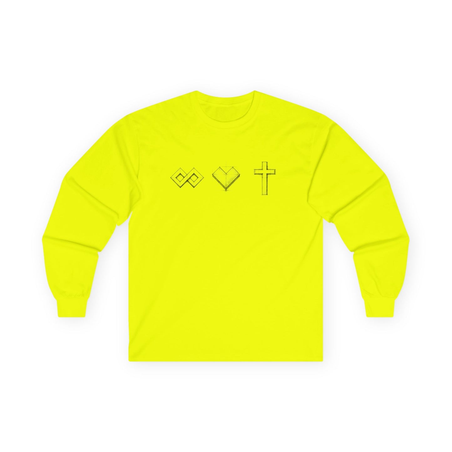 Heartily Icon Sketch Long Sleeve Tee
