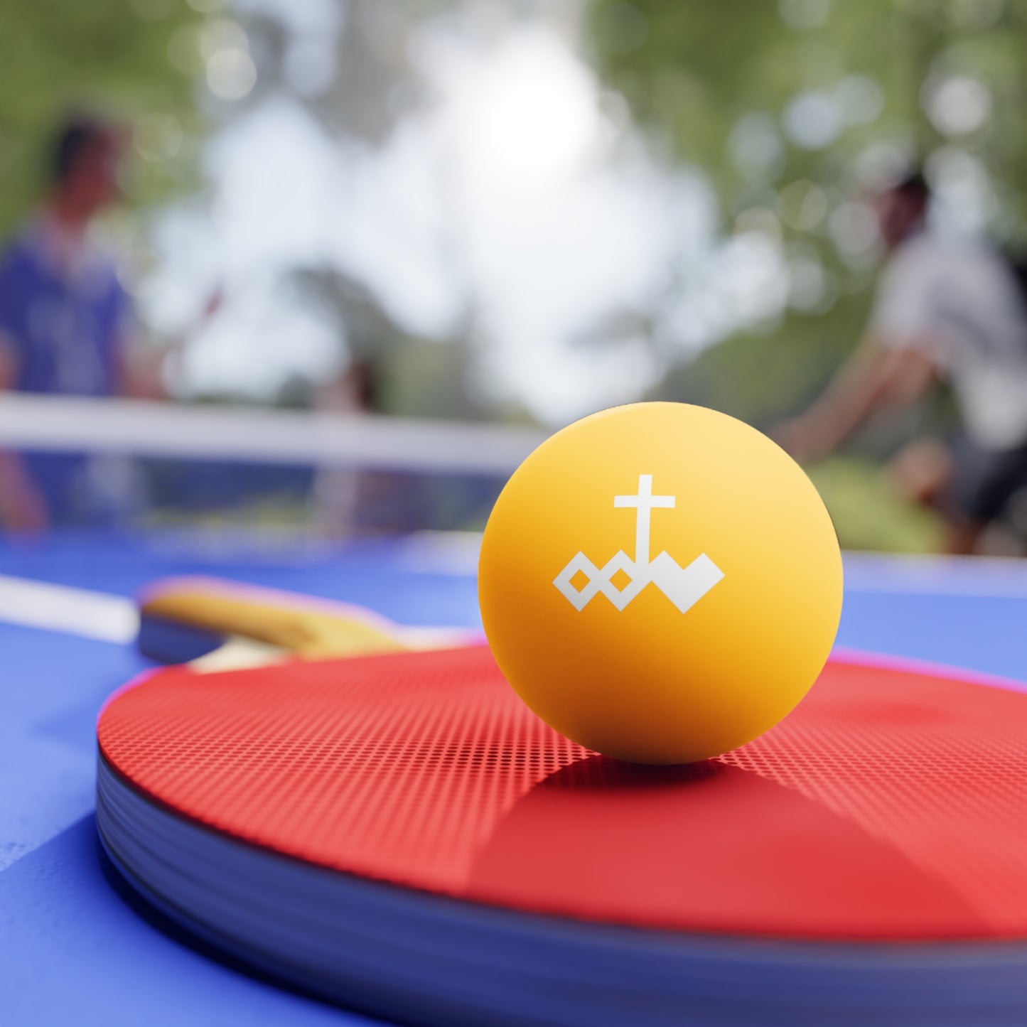 Logo Ping Pong Balls - 6 pcs