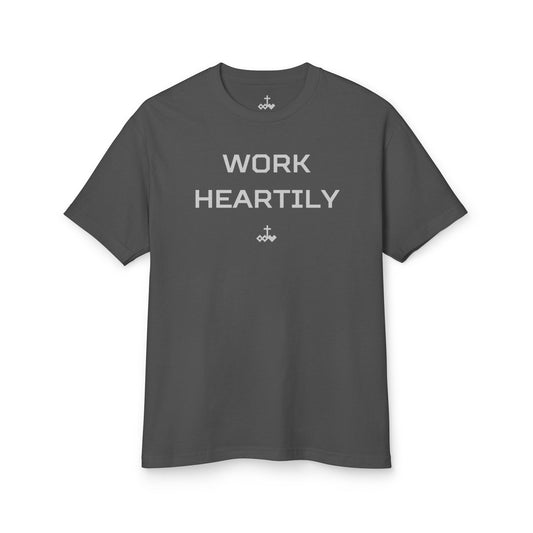 Unisex Colossians 3:23 Heavyweight Cotton Tee