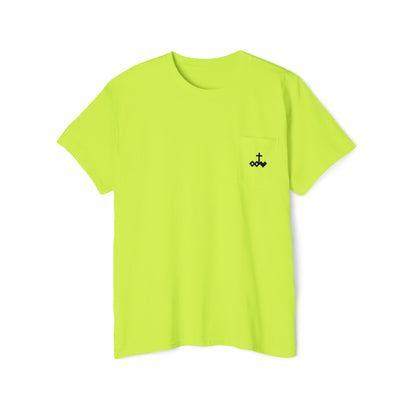 "Work Like It's Worship" Unisex Pocket Tee