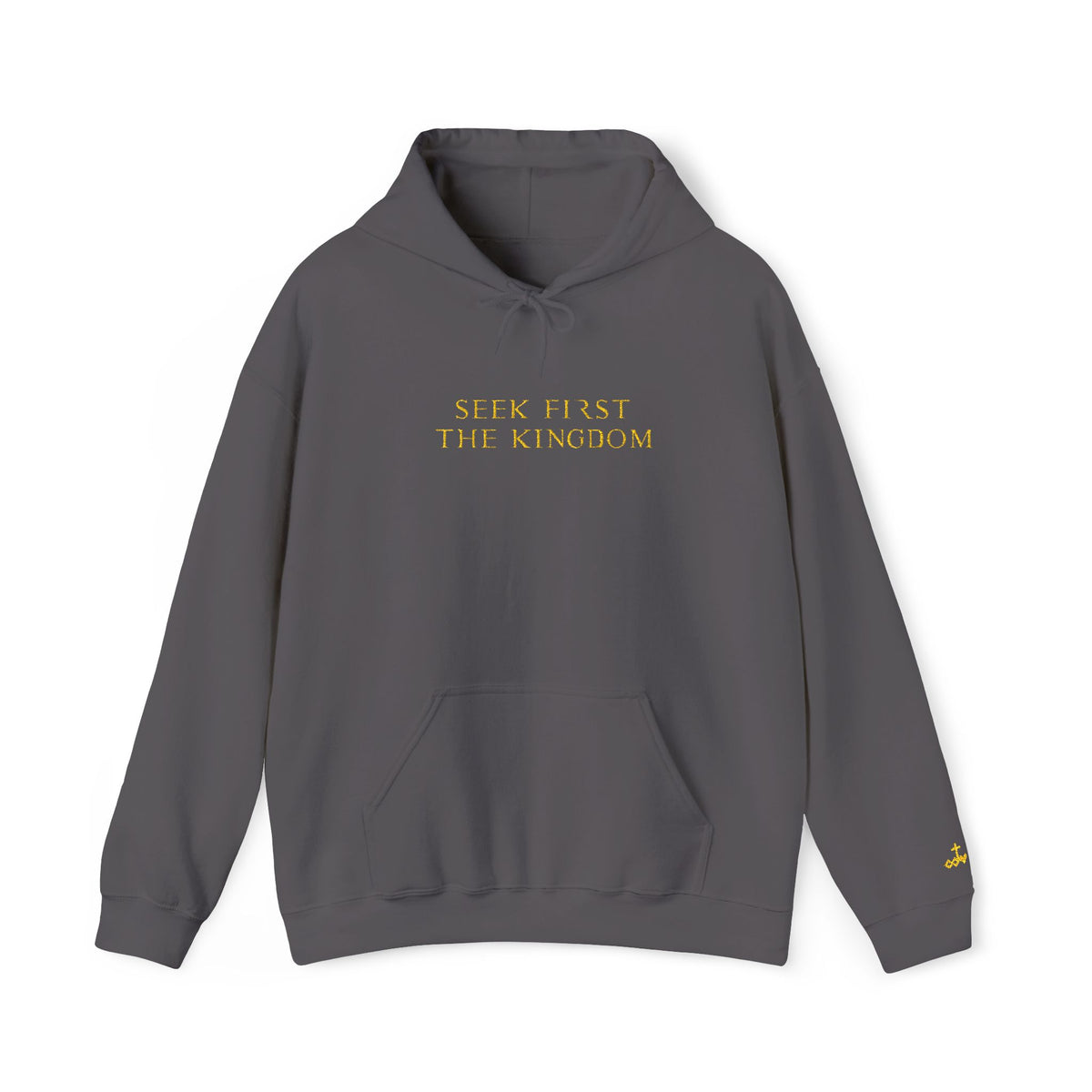 'Seek First the Kingdom' Black Pullover