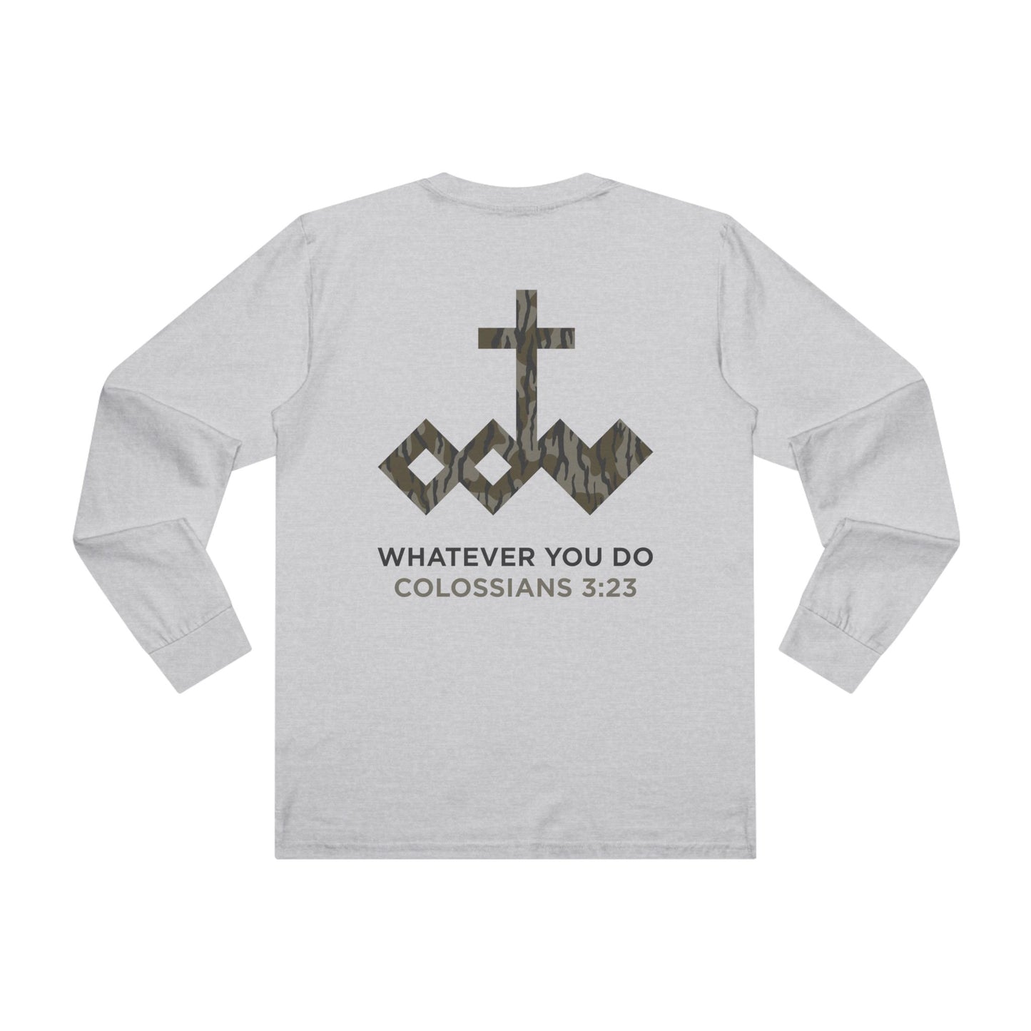 Men’s Mossy Oak Logo Base Longsleeve Tee