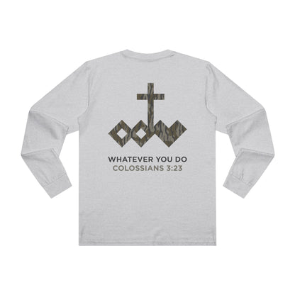 Men’s Mossy Oak Logo Base Longsleeve Tee