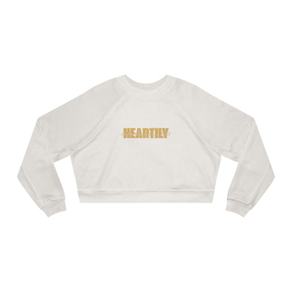 Heartily & Verse Women's Cropped Fleece Pullover