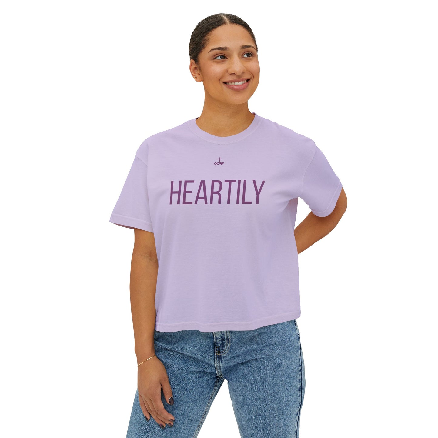 Heartily Women's Boxy Tee
