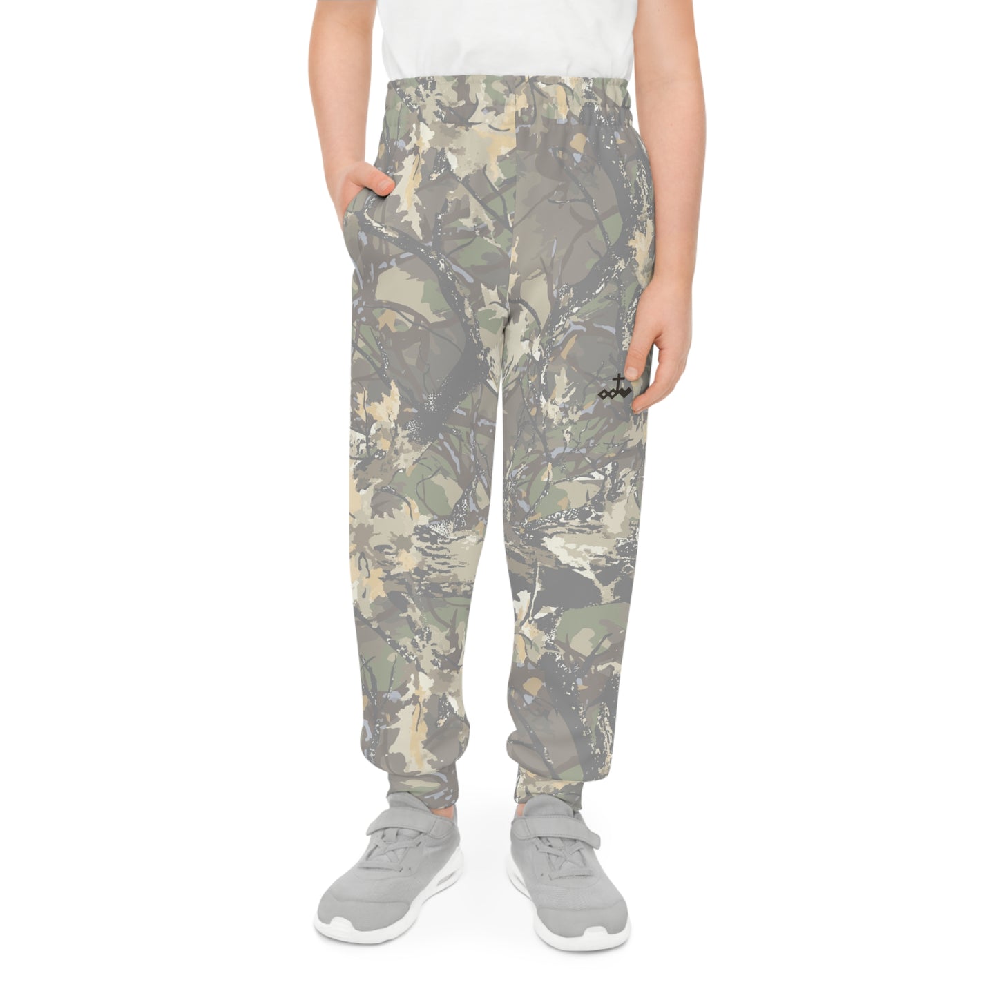 Light Camouflage Youth Joggers