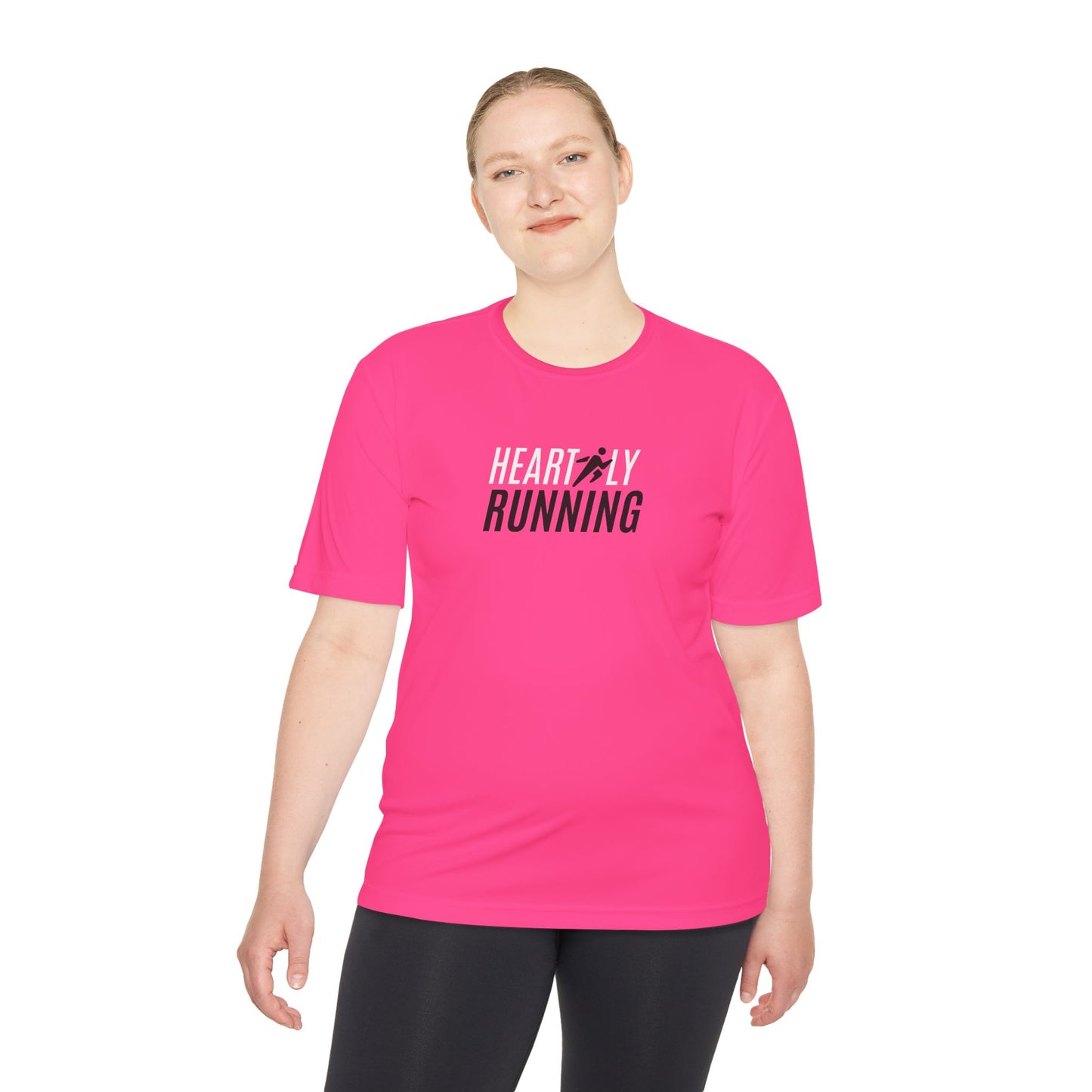 Heartily Running Moisture-Wicking Performance Tee