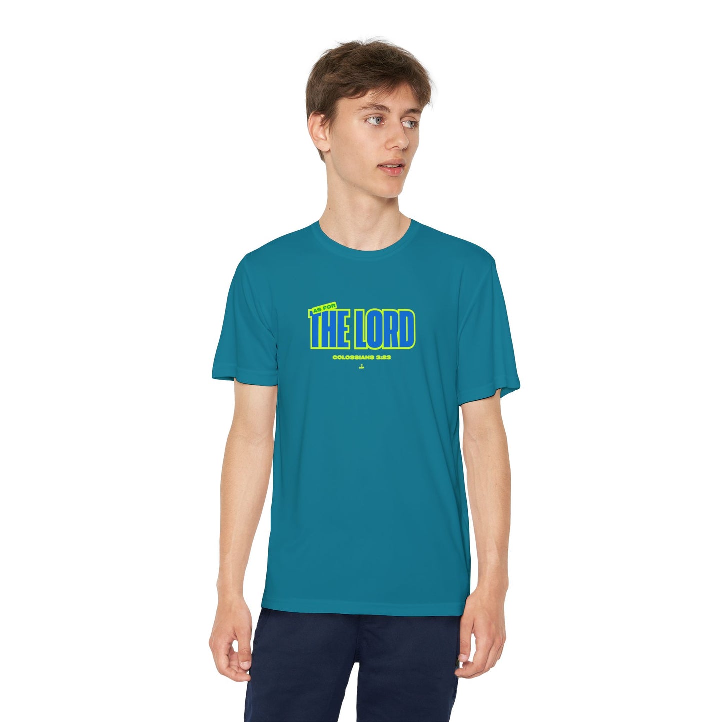 'As for the Lord" Youth Motivational Tee