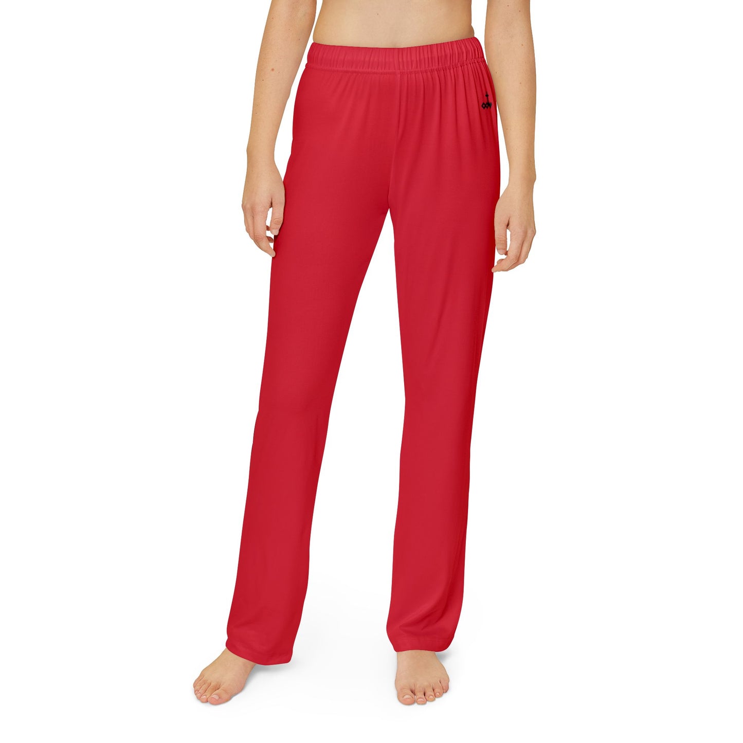 Dark Red Kids Lounge Pants