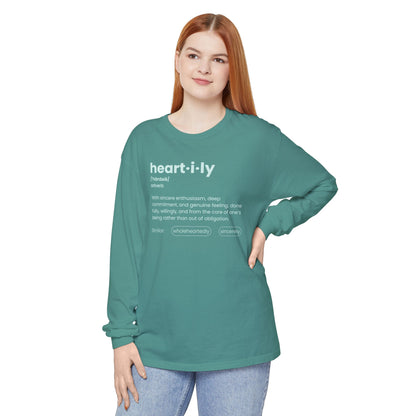 Heartily Definition Long Sleeve Tee