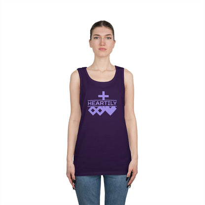 Unisex Heartily Logo Tank Top