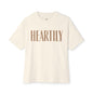 Vintage Heartily Oversized Unisex Tee