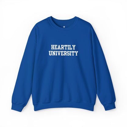 Heartily University Unisex Crewneck Sweatshirt