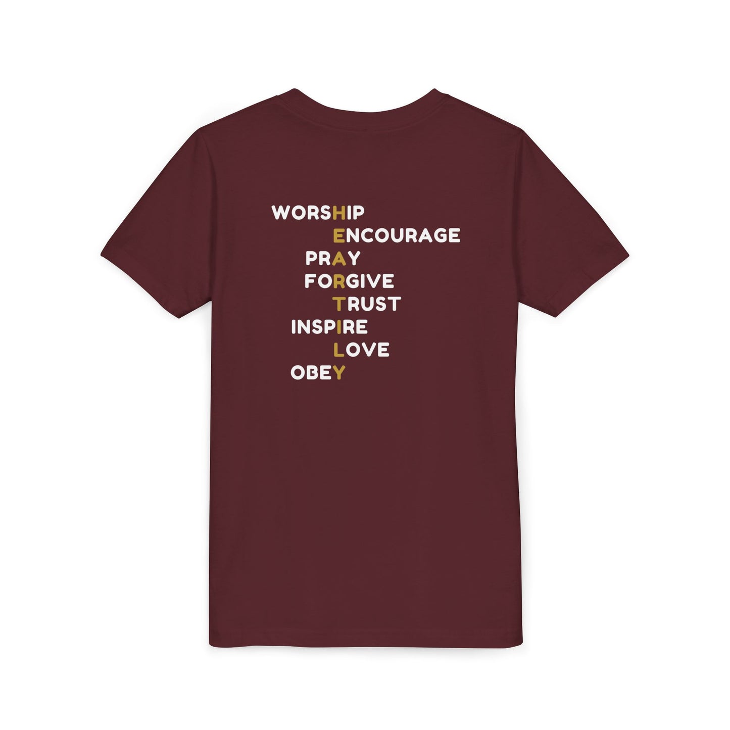 Heartily Words Youth Tee