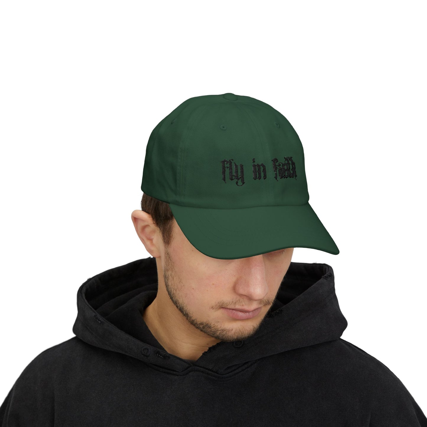 Fly in Faith Embroidered Dad Cap