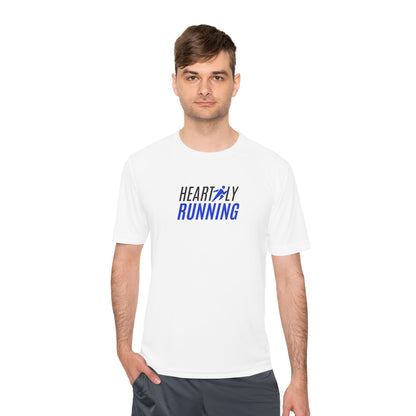 Heartily Running Moisture-Wicking Performance Tee