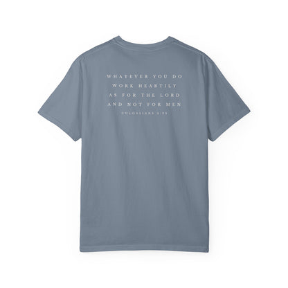 Plain Heartily Scripture T-Shirt