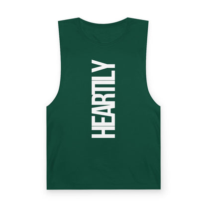 Barnard Vertical Text Tank Top