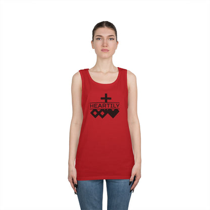 Unisex Heartily Logo Tank Top