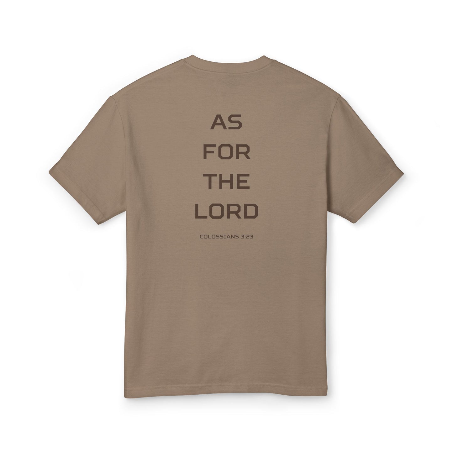 Unisex Colossians 3:23 Heavyweight Cotton Tee
