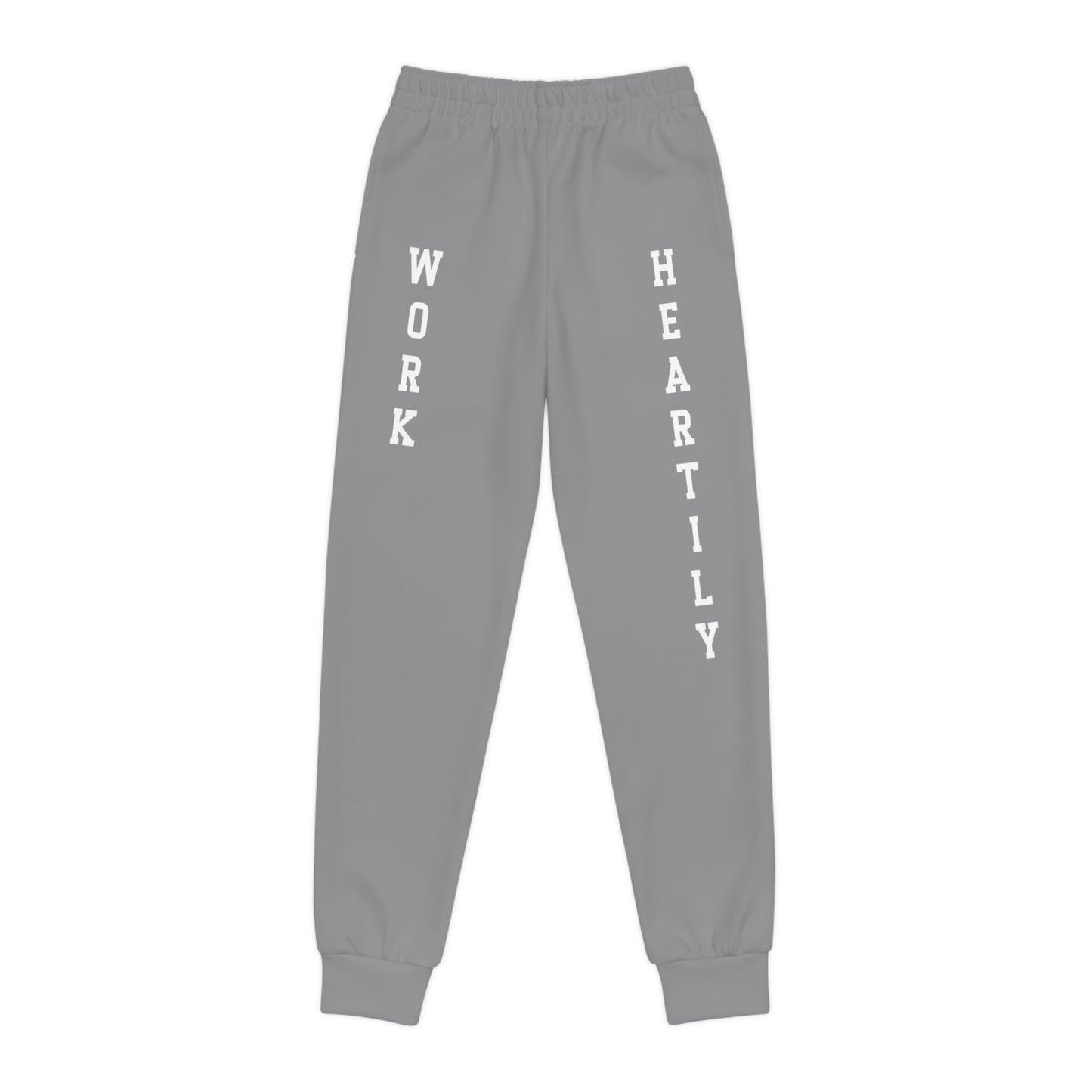 'Work Heartily' Youth Joggers