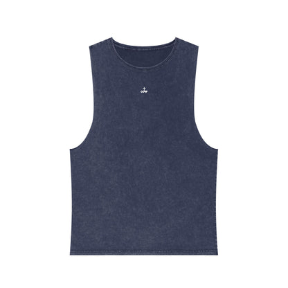 Unisex Logo Stonewash Tank Top