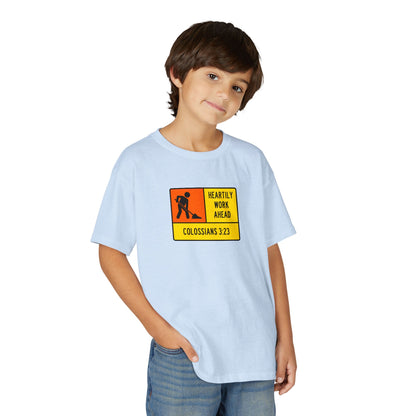 Construction Sign Youth T-Shirt