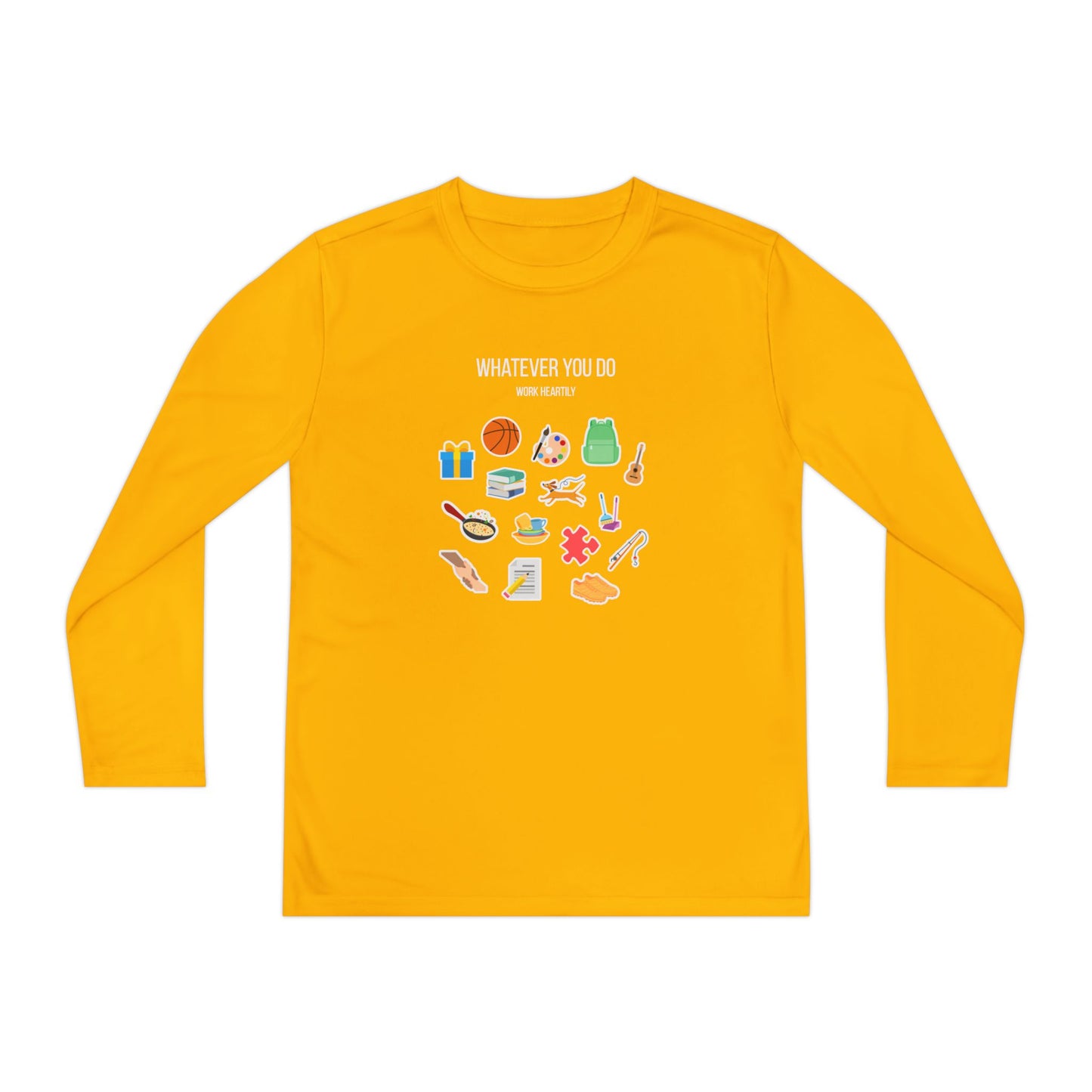 'Whatever You Do' Youth Long Sleeve Tee