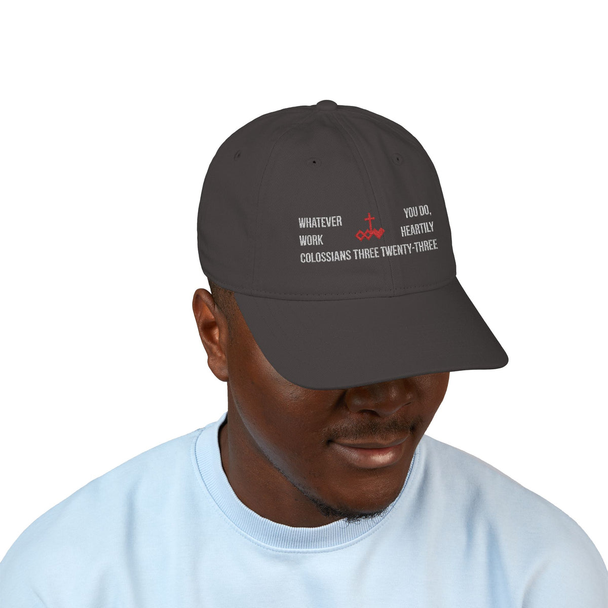 Colossians Three Twenty-Three Baseball Cap