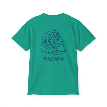 Quote & Graphic Pocket T-Shirt