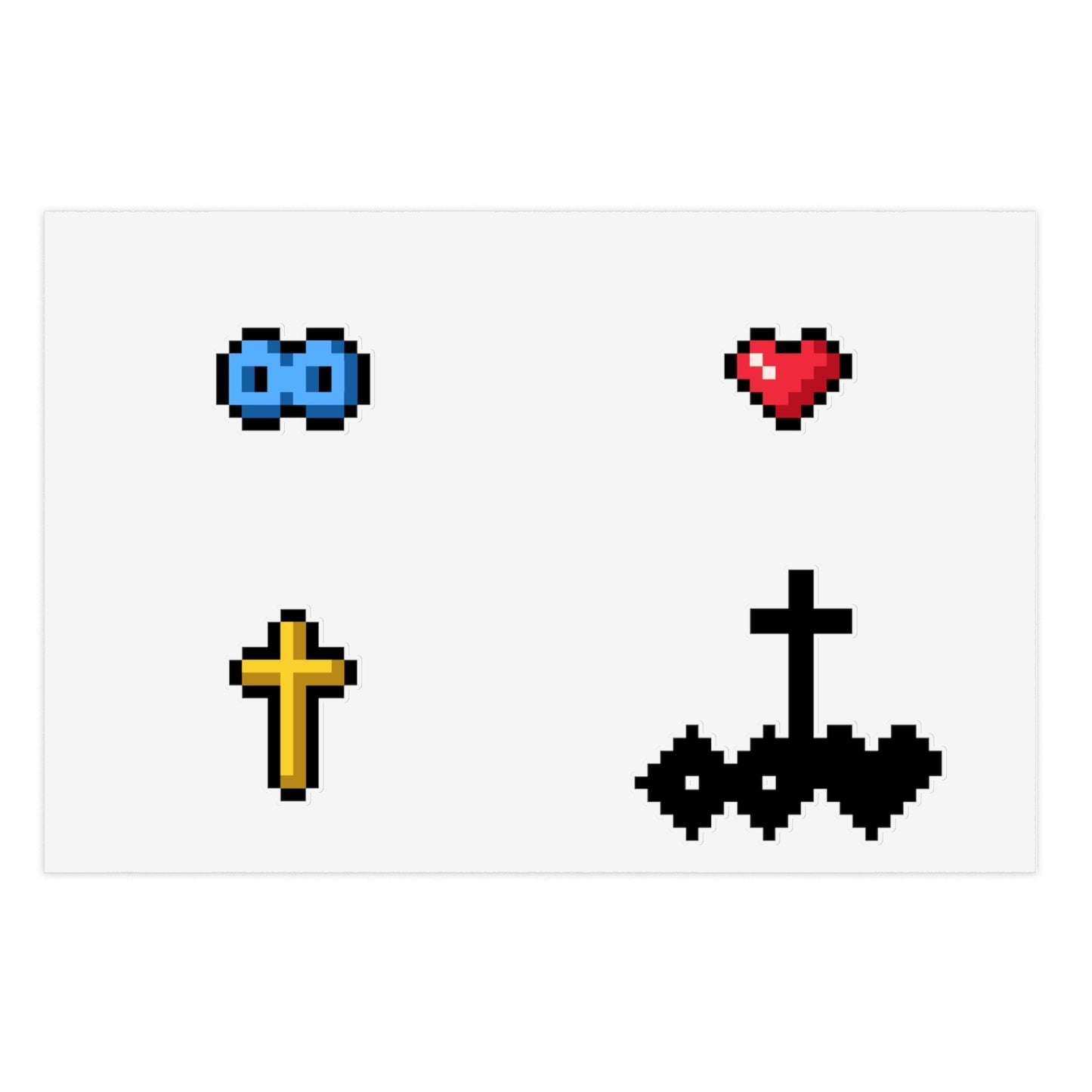Pixel Heartily Icon Sticker Pack