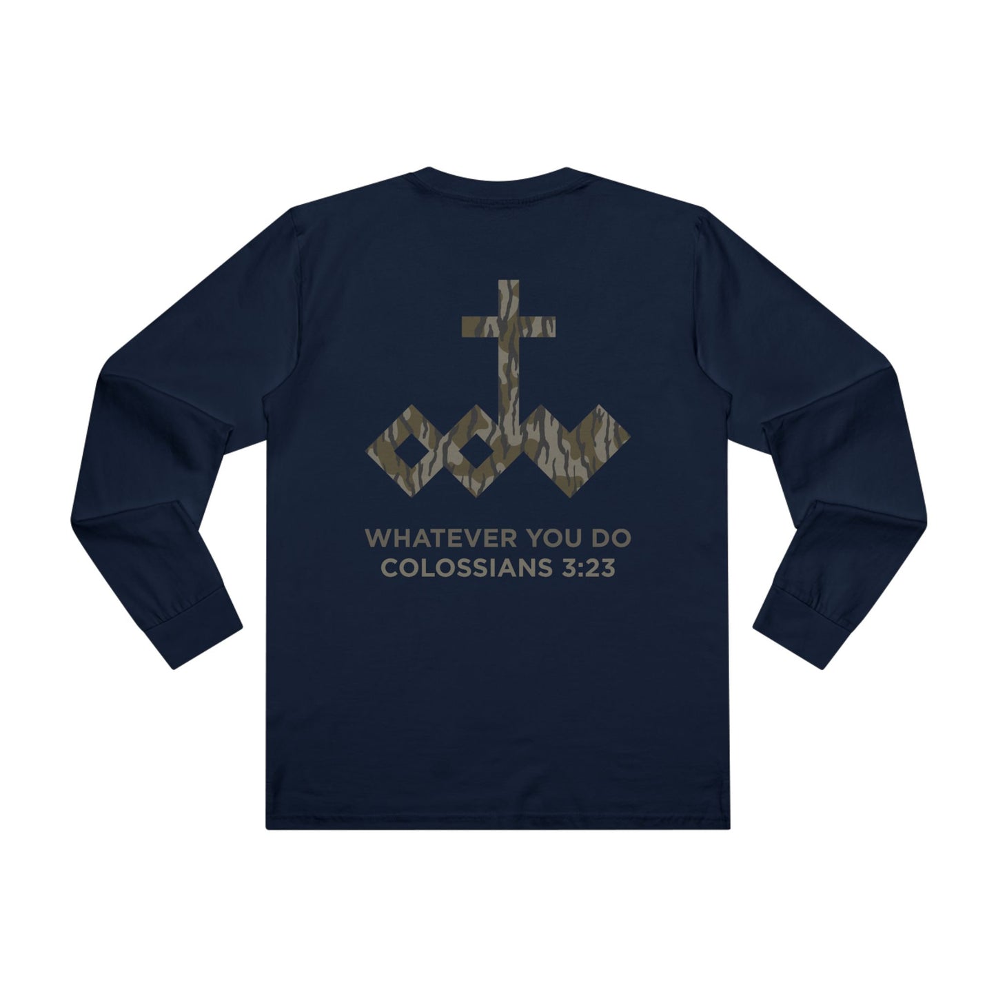 Men’s Mossy Oak Logo Base Longsleeve Tee