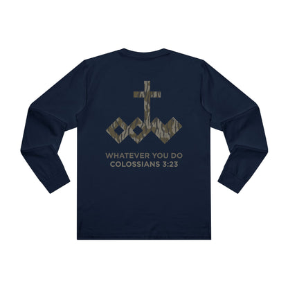 Men’s Mossy Oak Logo Base Longsleeve Tee