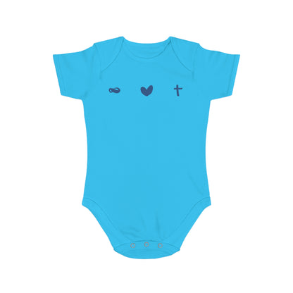 Short Sleeve Baby Bodysuit